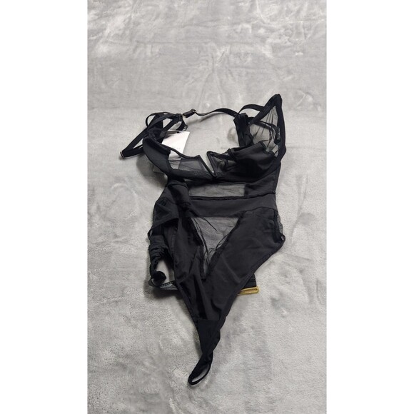 NWT Bluebella x Victoria's Secret Orla Wired Bodysuit/Teddy 34DD Black - Picture 1 of 6